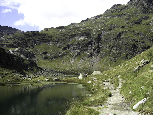 Wandern zu den Spronser Seen in Südtirol